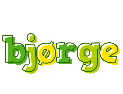 Bjørge juice logo