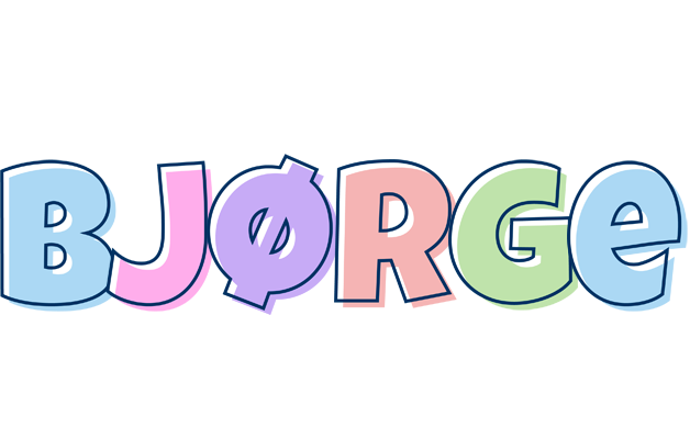 Bjørge pastel logo