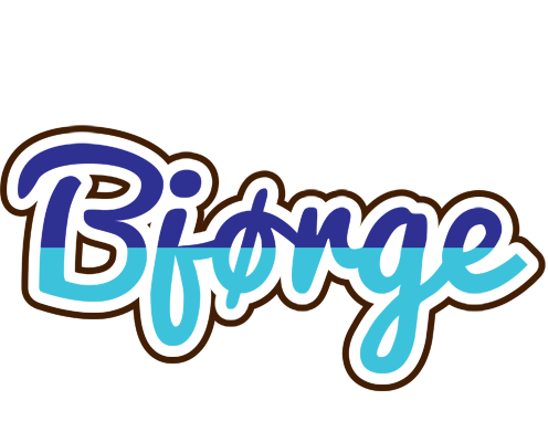 Bjørge raining logo
