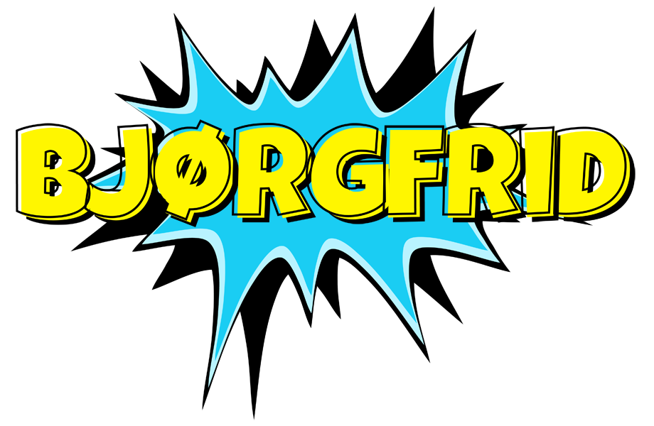 Bjørgfrid amazing logo
