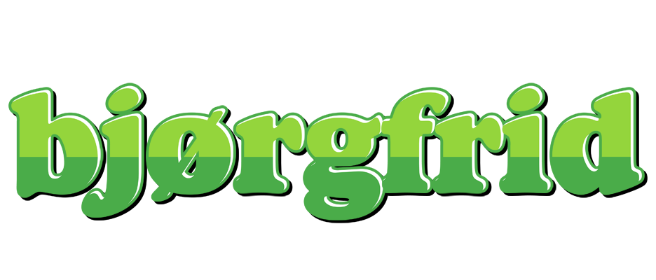 Bjørgfrid apple logo