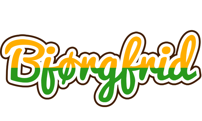 Bjørgfrid banana logo