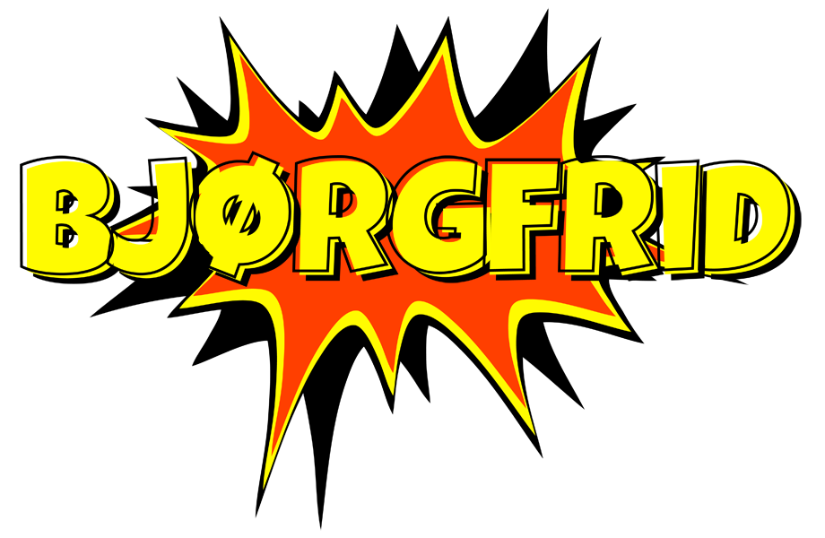 Bjørgfrid bazinga logo
