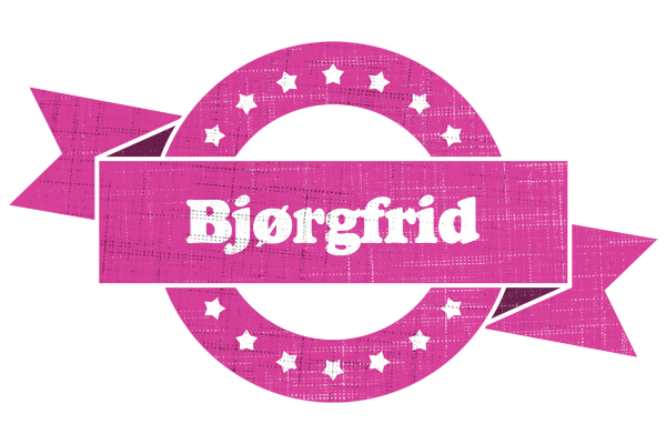 Bjørgfrid beauty logo