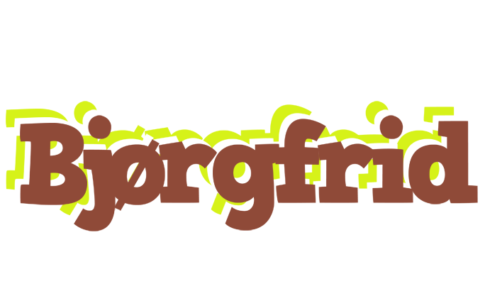 Bjørgfrid caffeebar logo
