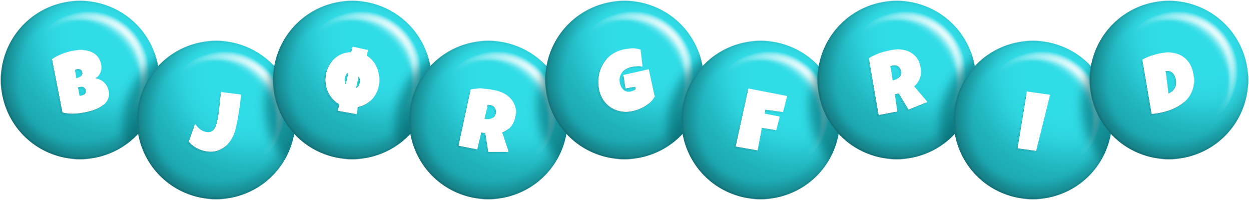Bjørgfrid candy-azur logo