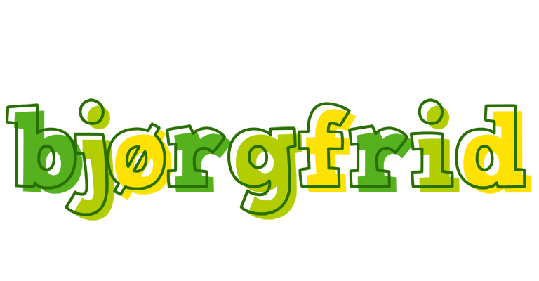 Bjørgfrid juice logo