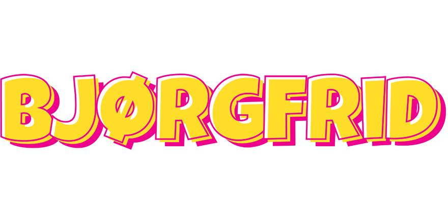 Bjørgfrid kaboom logo