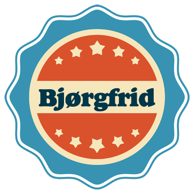 Bjørgfrid labels logo