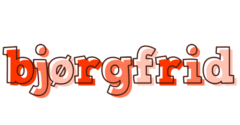 Bjørgfrid paint logo
