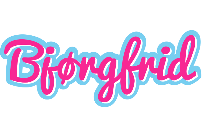 Bjørgfrid popstar logo