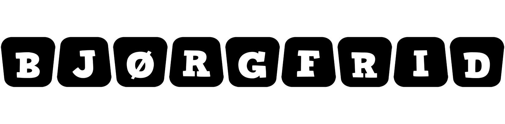Bjørgfrid racing logo