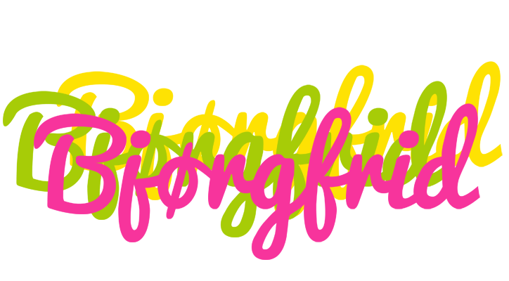 Bjørgfrid sweets logo