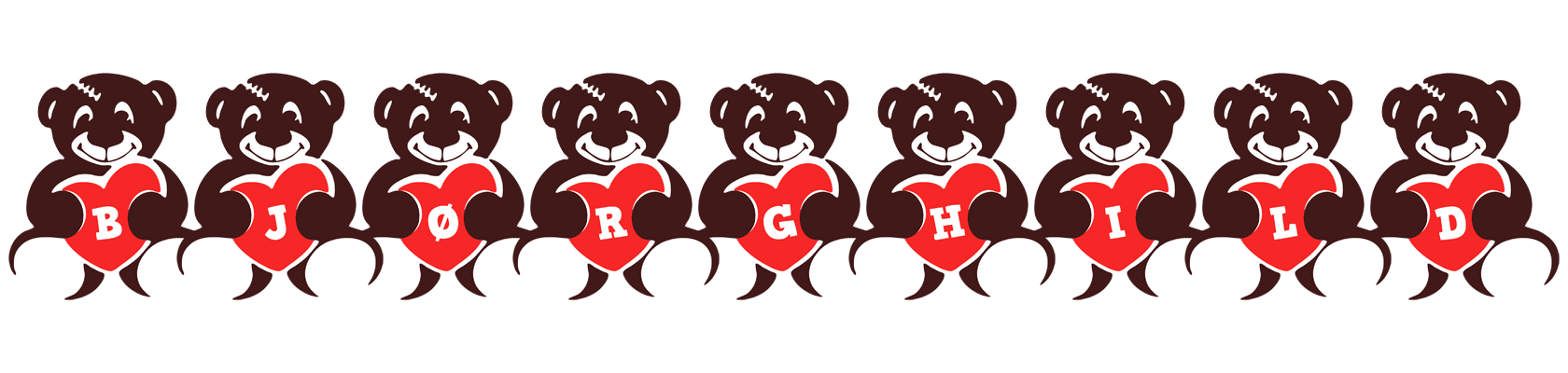 Bjørghild bear logo
