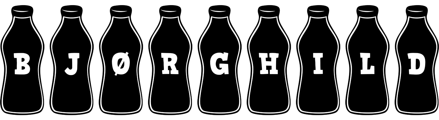Bjørghild bottle logo
