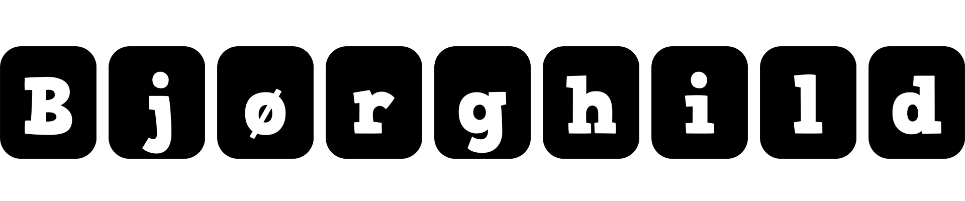Bjørghild box logo