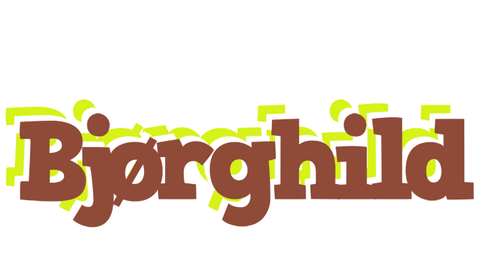 Bjørghild caffeebar logo