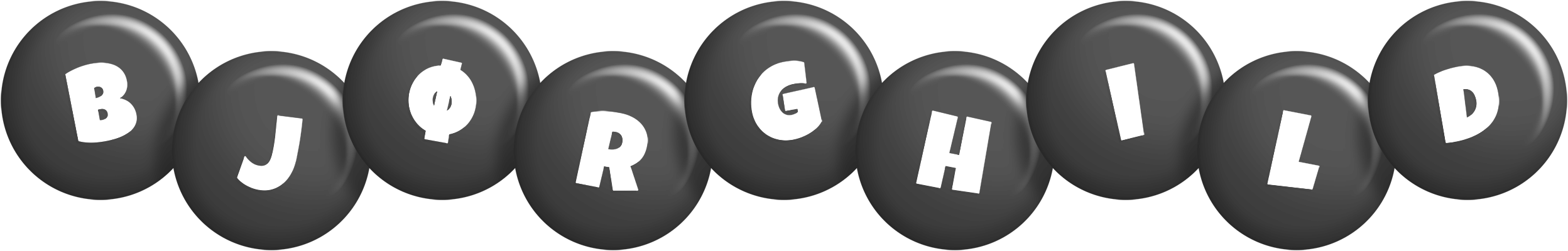Bjørghild candy-black logo
