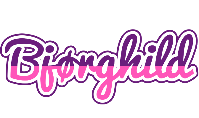 Bjørghild cheerful logo