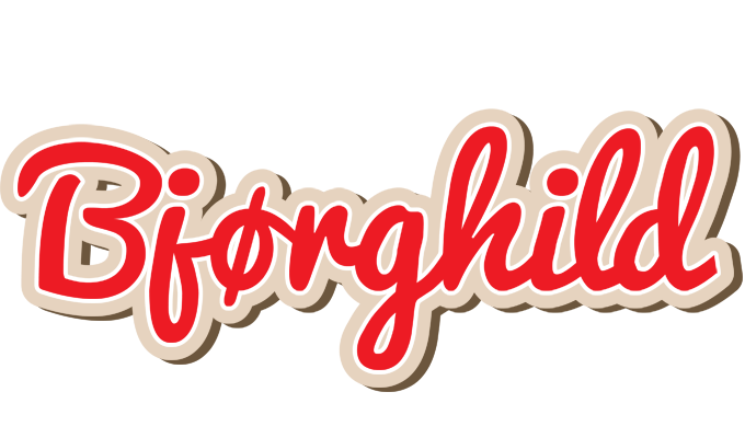 Bjørghild chocolate logo