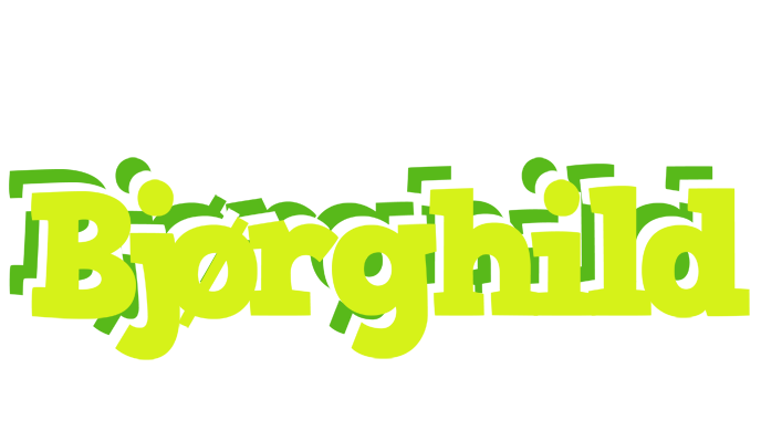 Bjørghild citrus logo