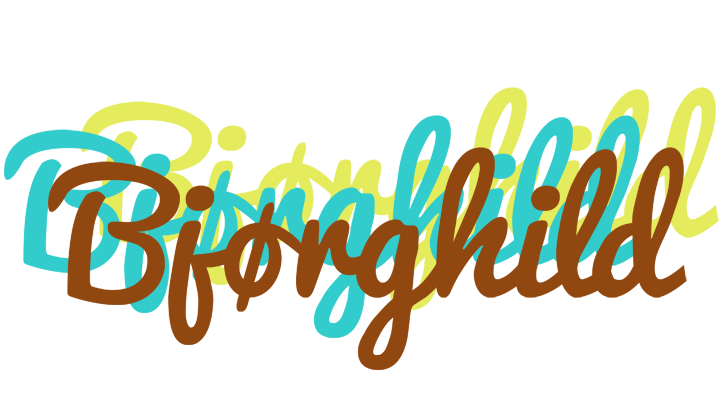 Bjørghild cupcake logo