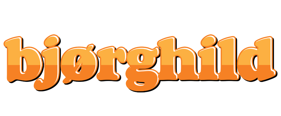 Bjørghild orange logo