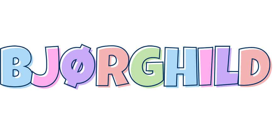 Bjørghild pastel logo
