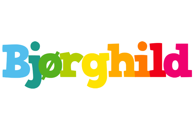 Bjørghild rainbows logo