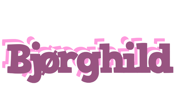 Bjørghild relaxing logo