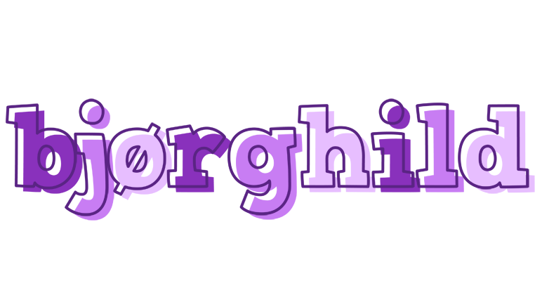 Bjørghild sensual logo