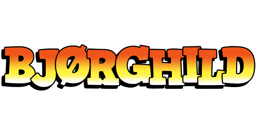 Bjørghild sunset logo