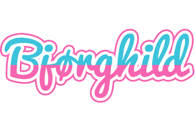 Bjørghild woman logo