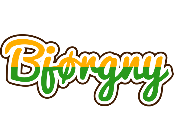 Bjørgny banana logo