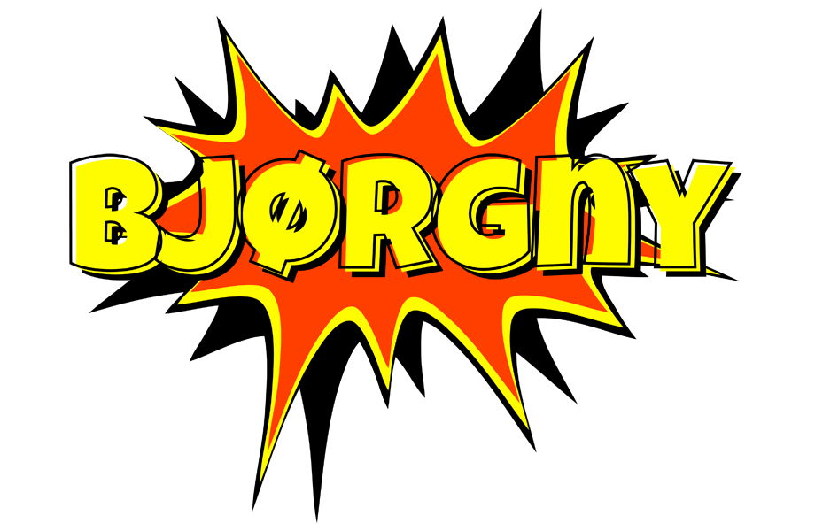 Bjørgny bazinga logo
