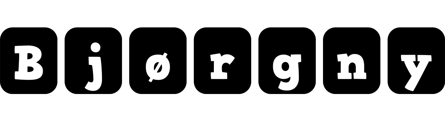 Bjørgny box logo
