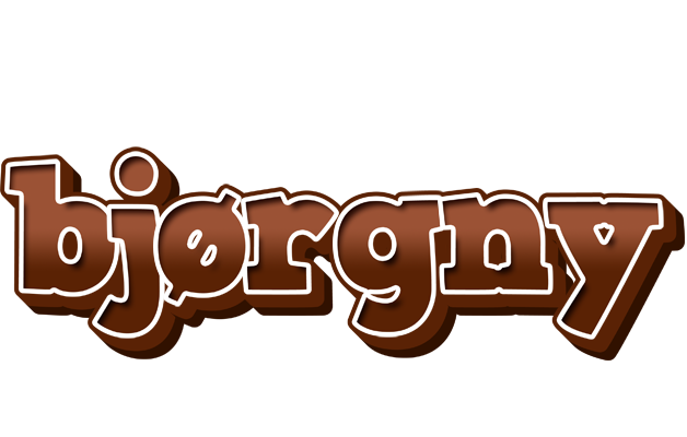 Bjørgny brownie logo
