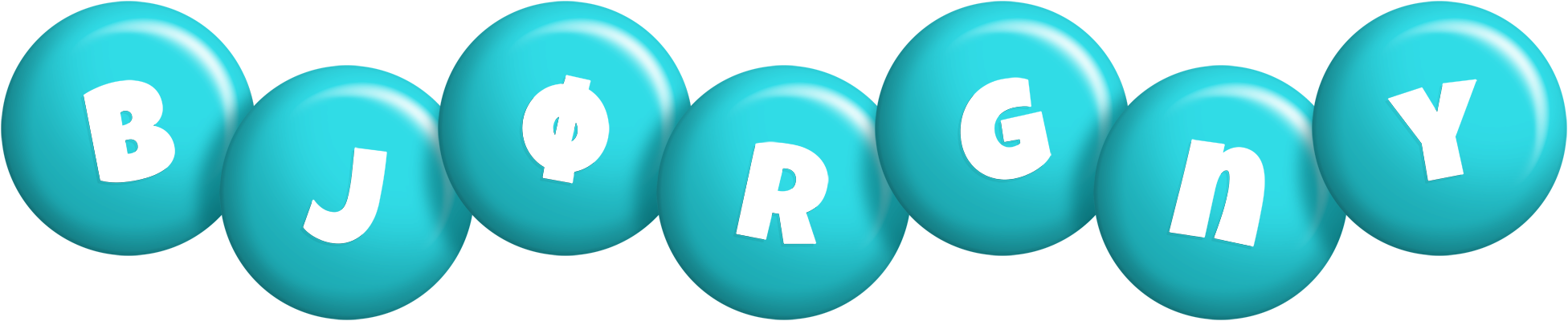 Bjørgny candy-azur logo