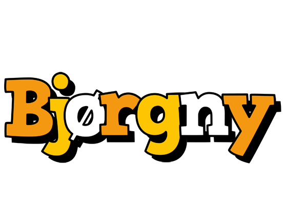Bjørgny cartoon logo
