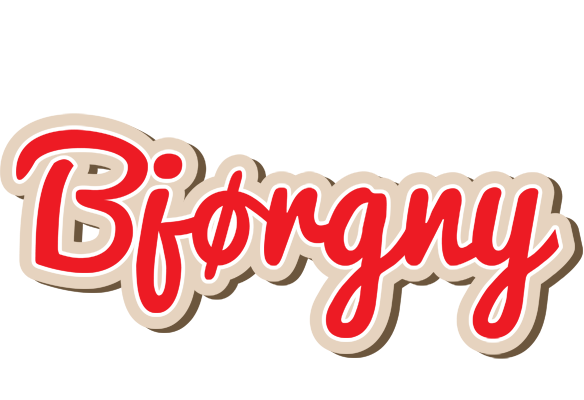 Bjørgny chocolate logo