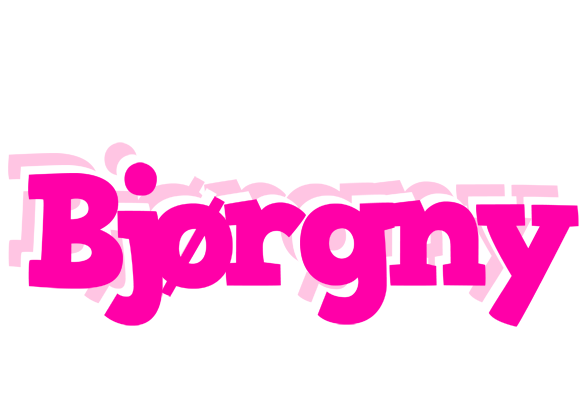 Bjørgny dancing logo