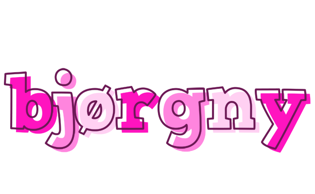 Bjørgny hello logo