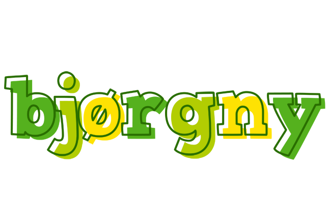 Bjørgny juice logo