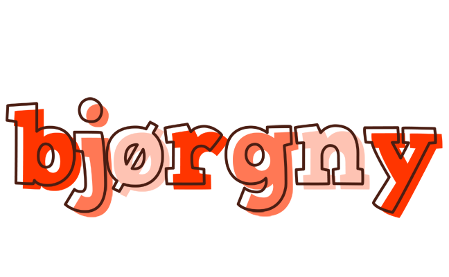 Bjørgny paint logo