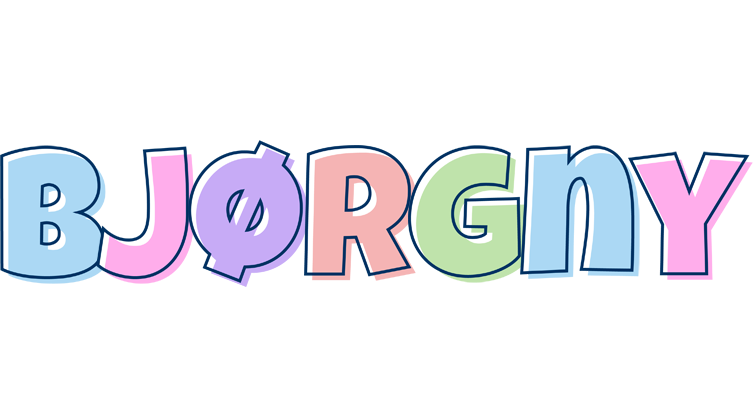 Bjørgny pastel logo