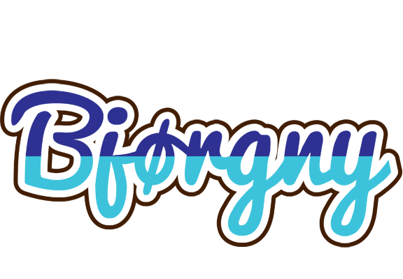 Bjørgny raining logo