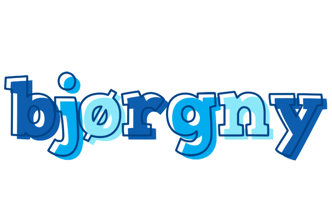 Bjørgny sailor logo