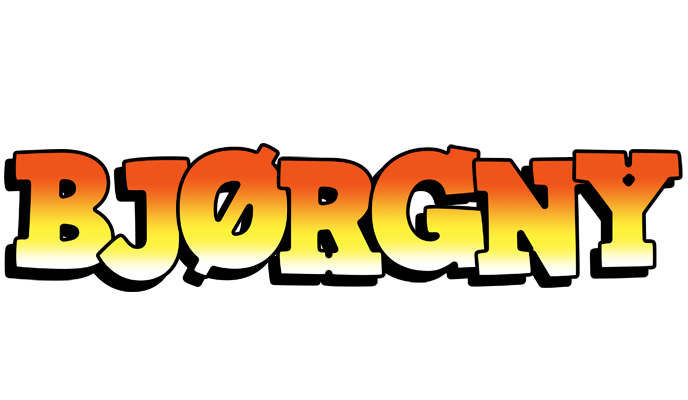 Bjørgny sunset logo