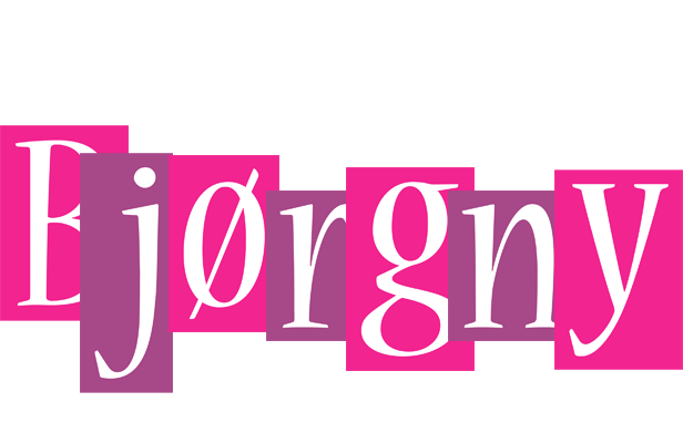 Bjørgny whine logo