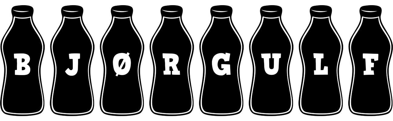Bjørgulf bottle logo